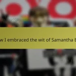How I embraced the wit of Samantha Bee