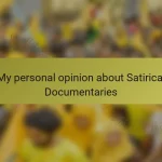 My personal opinion about Satirical Documentaries
